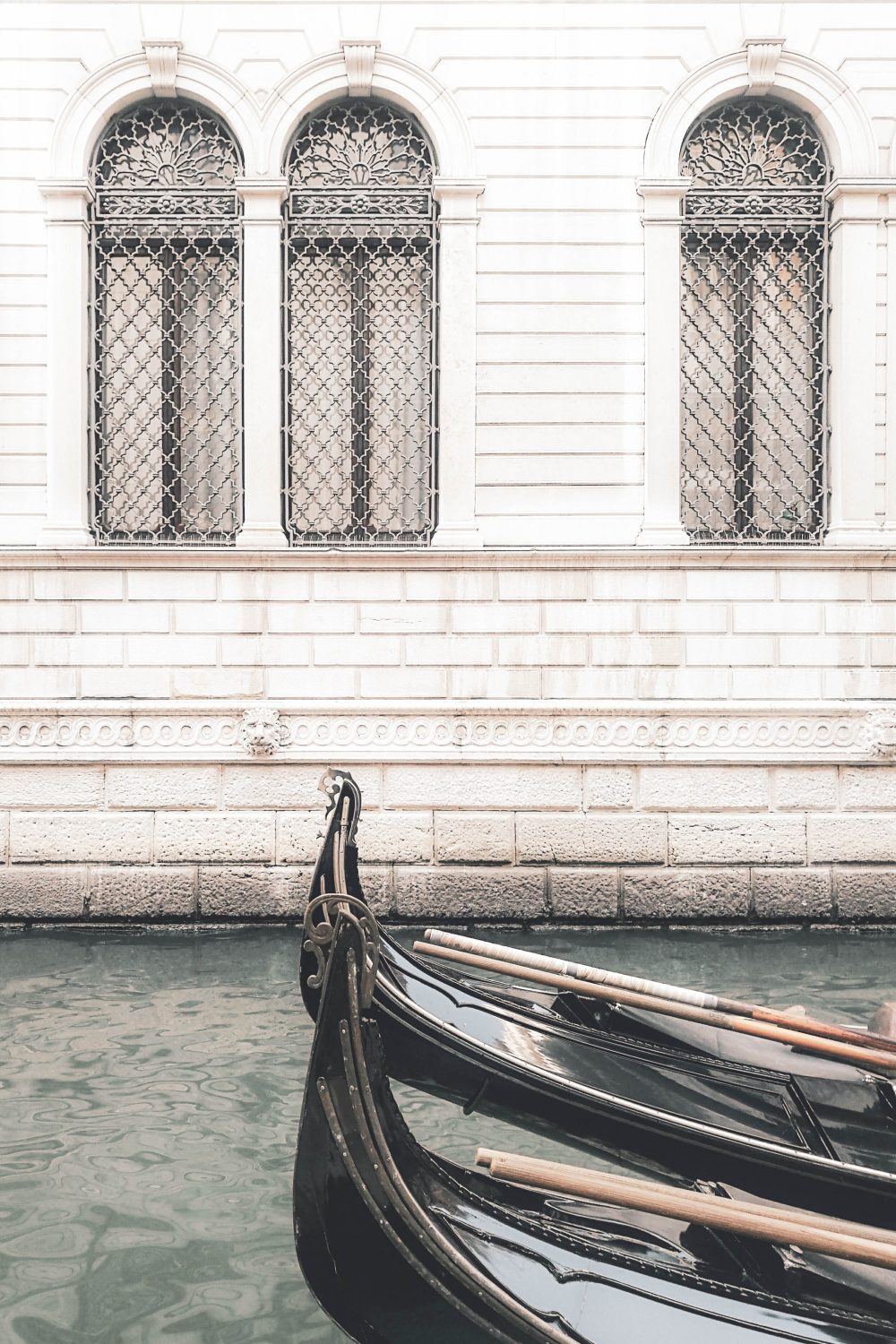 Romantisk Gondolfärd i Venedig Poster