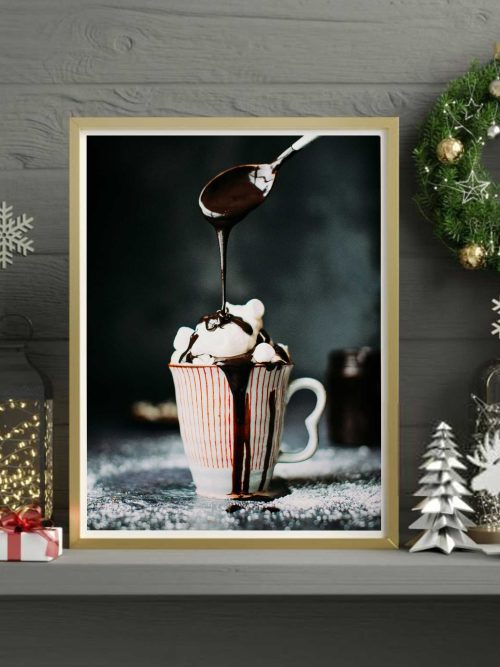 Varm Choklad och Marshmallows Poster