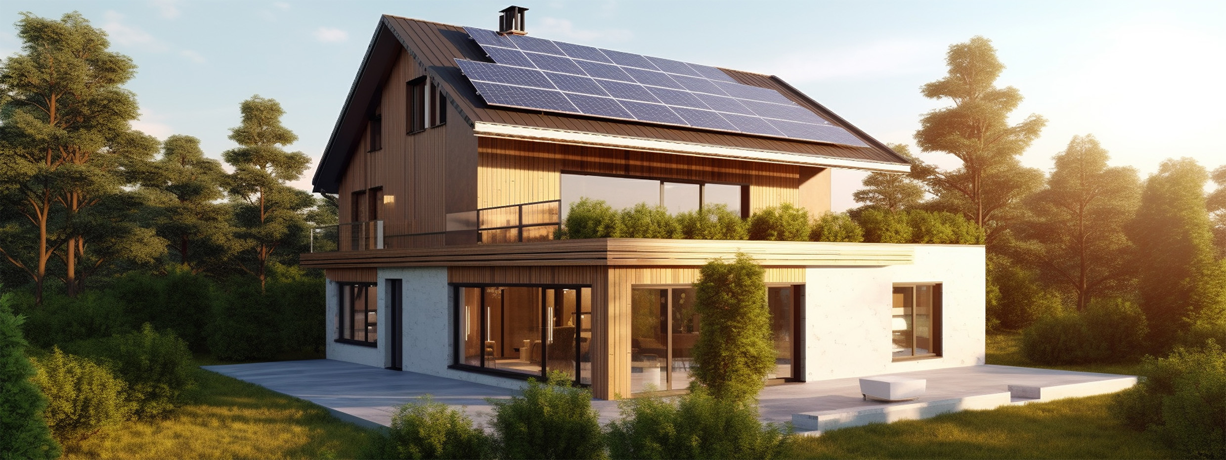 Solaranlage Hausdach