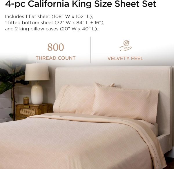 Threadmill Luxury 800 Thread Count 100% Cotton Sheets - Image 54