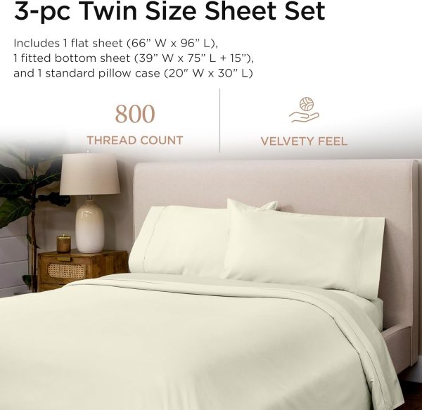 Threadmill Luxury 800 Thread Count 100% Cotton Sheets - Image 82