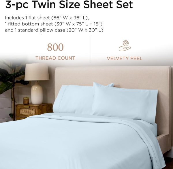 Threadmill Luxury 800 Thread Count 100% Cotton Sheets - Image 93