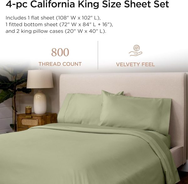 Threadmill Luxury 800 Thread Count 100% Cotton Sheets - Image 16