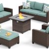 SUNSHINE VALLEY Patio Conversation Set Outdoor Furniture - Image 14