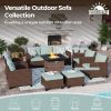 SUNSHINE VALLEY Patio Conversation Set Outdoor Furniture - Image 48