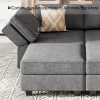 Belffin U Shaped Sofa Modular Couch - Image 5