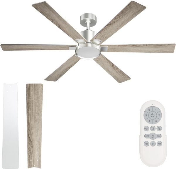 60 inch Ceiling Fan with Lights and Remote Control