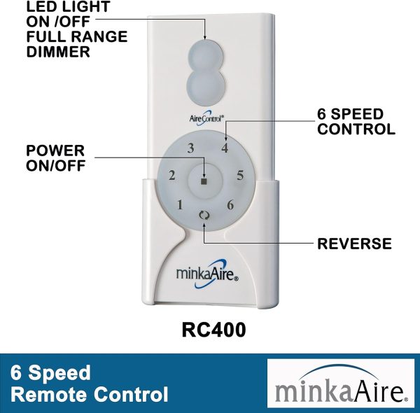 Minka-Aire F896-65-CL Xtreme H2O 65 Inch Outdoor Ceiling Fan with DC Motor - Image 5