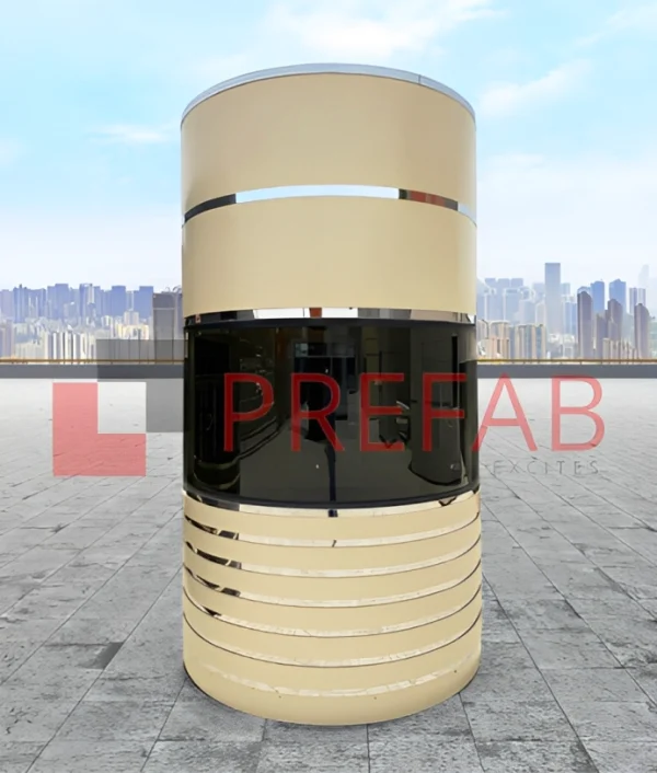 Aluminium Claded Security Cabin – PB72