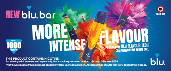 blu bar 1000 disposable intense flavours