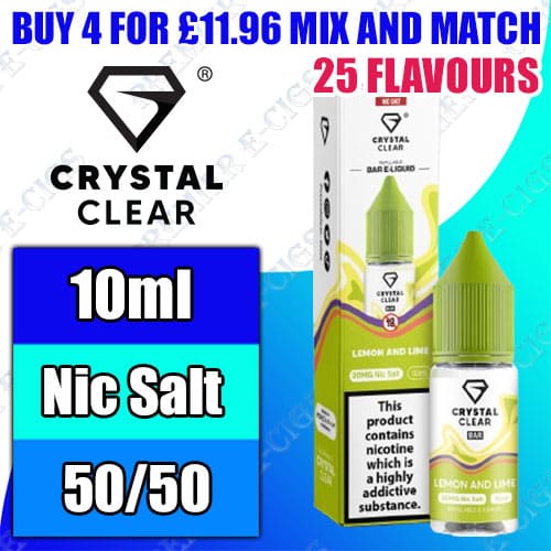 crystal clear e-liquid