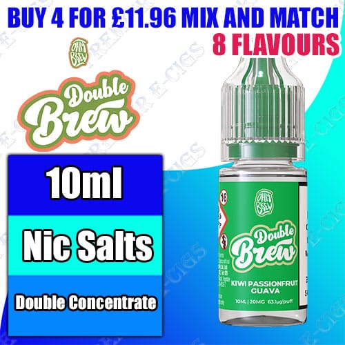 Double Brew Nic Salts 10ml