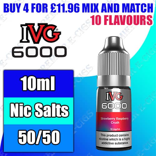 IVG 6000 Nic Salts