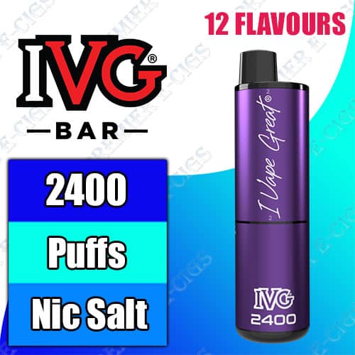 IVG 2400 disposable vape