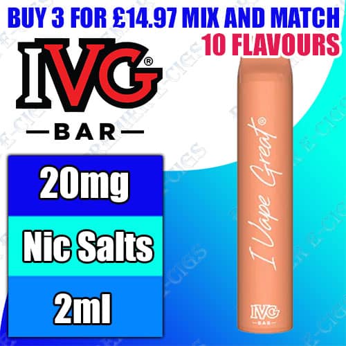 IVG Bar Plus Disposable Vape