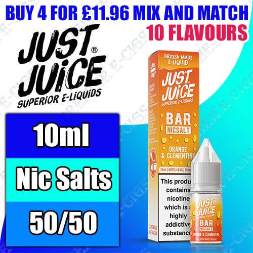 Just Juice Bar Nic Salts