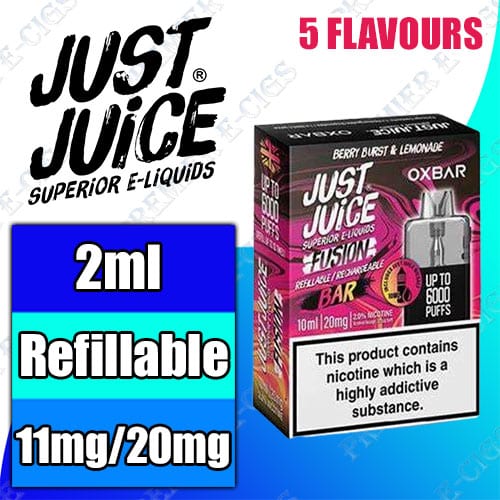 Just Juice Superior E- liquids