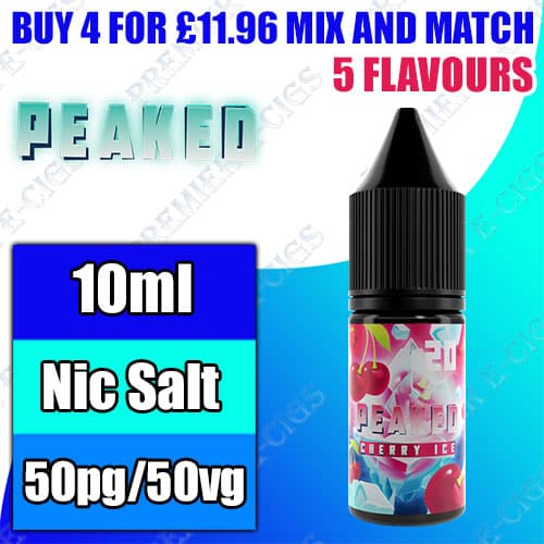 Peaked cherry ice Nic Salt