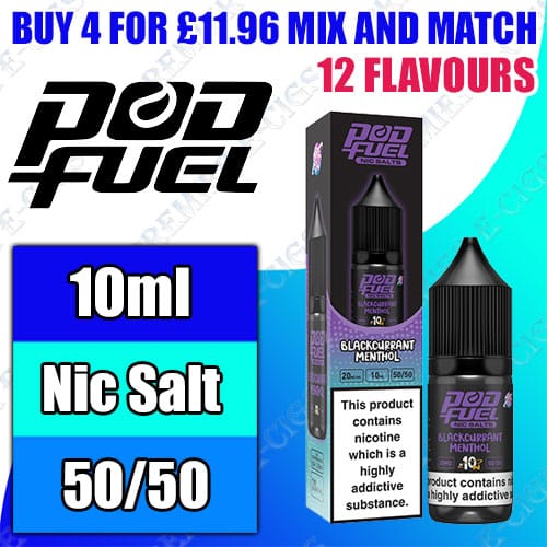 Pod Fuel Nic Salts