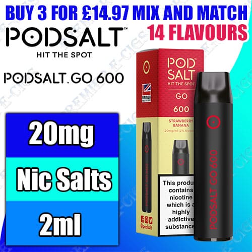Pod Salt Go 600 Disposable