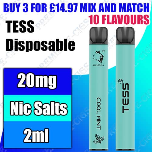 Tess Nic salts disposable