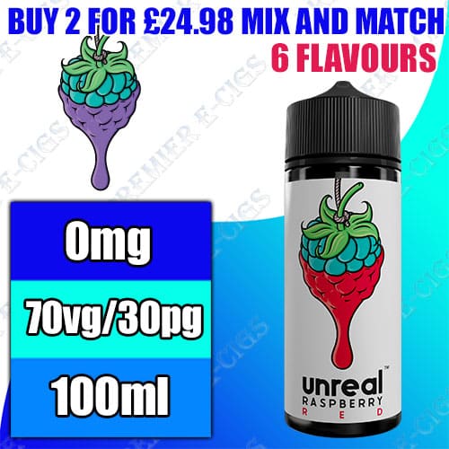 Unreal Raspberry 100ml