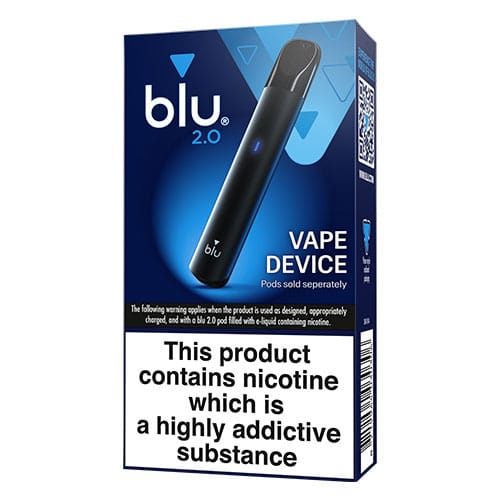 blu 2.0 vape device packaging