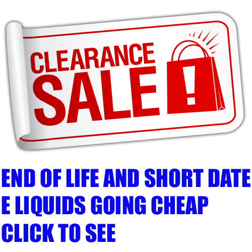 Clearance E Liquids