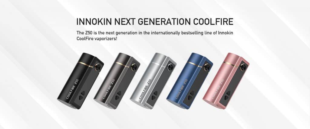 innokin coolfire z50 mod only all colours