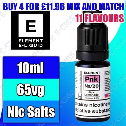 Element Nicotine Salts (NS)10ml