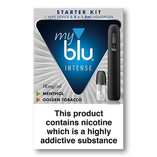 myblu Intense Starter Kit (Inc 2 x Pods)