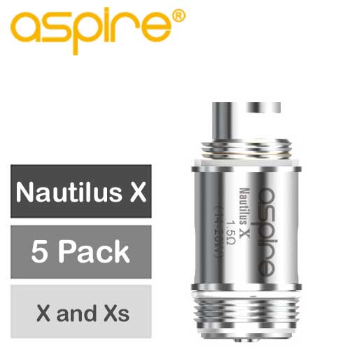 Aspire Nautilus X Coils 1,5 Ohm – 5 Stück Ersatzspulen