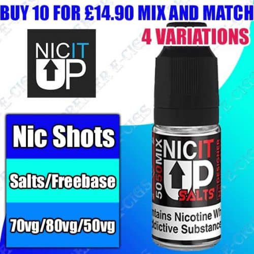 NICIT UP – Nicotine Shots