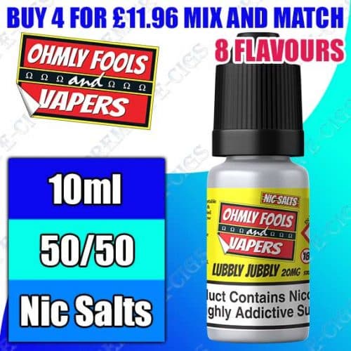 Ohmly Fools & Vapers Salts