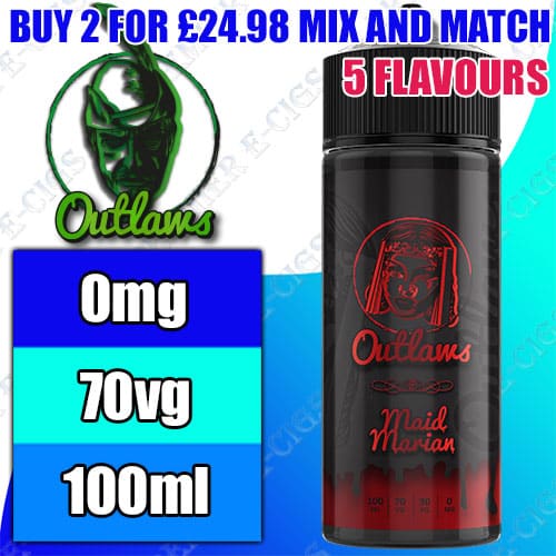 Outlaws E Liquid 100ml