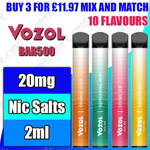 VOZOL Bar 500 Disposable Vape