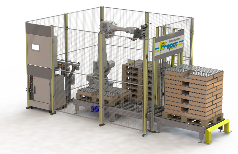 Rendering of Palletizing Machine