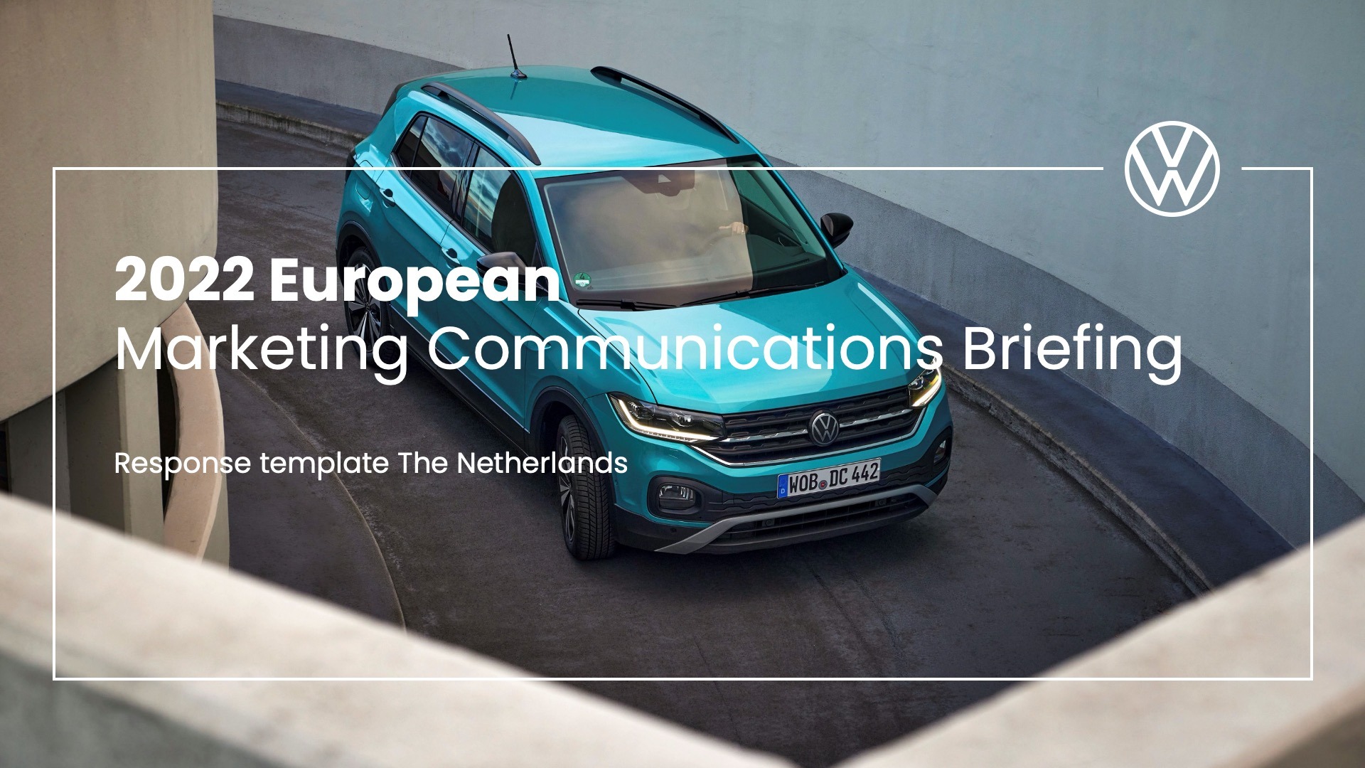 Dia PowerPoint Presentatie Volkswagen