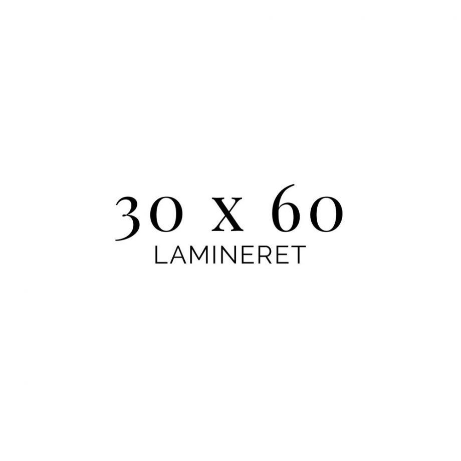 30x60 Lamineret