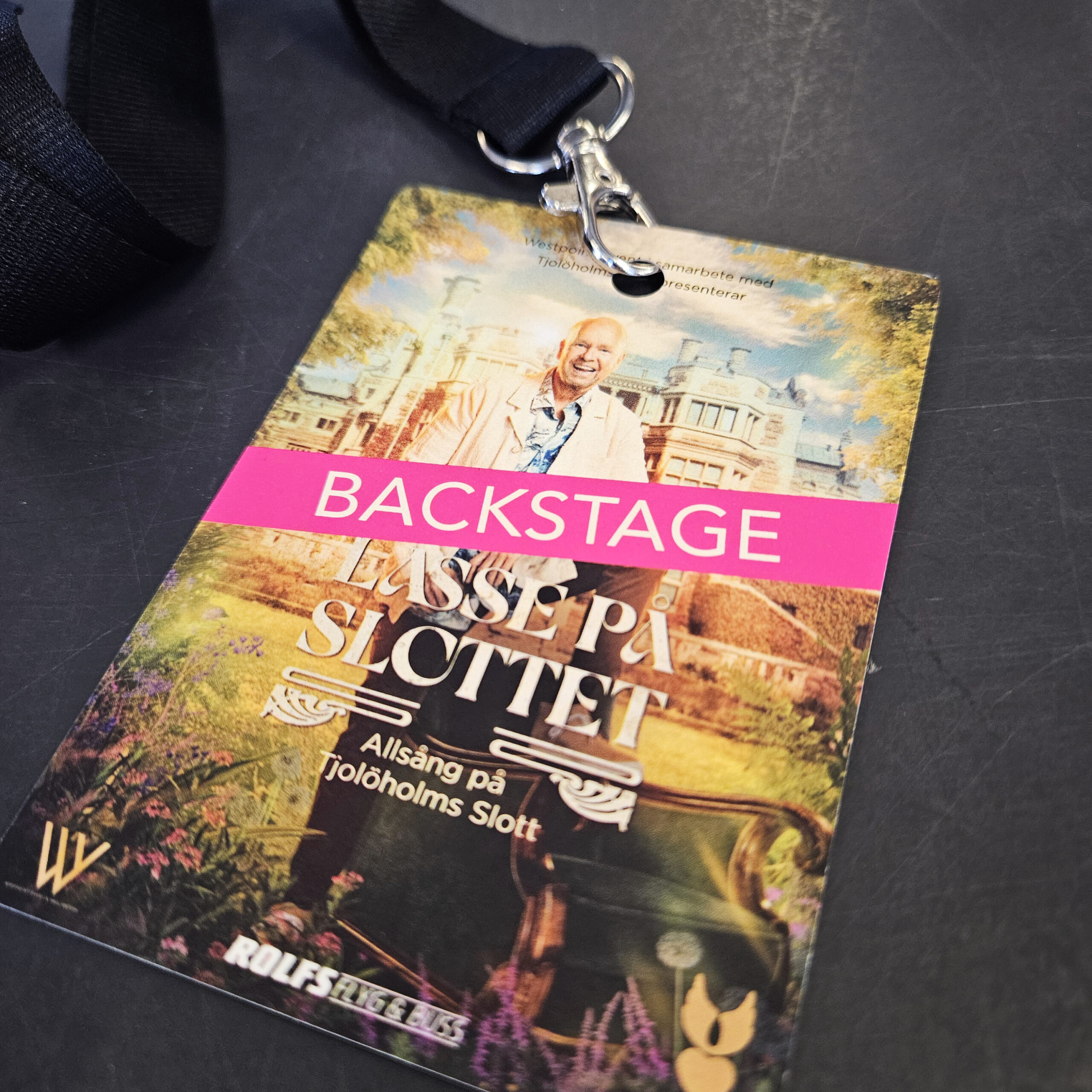 Backstage pass