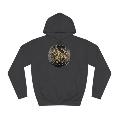 black triskele hoodie