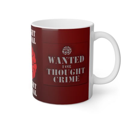 Wanted for thought crime mug