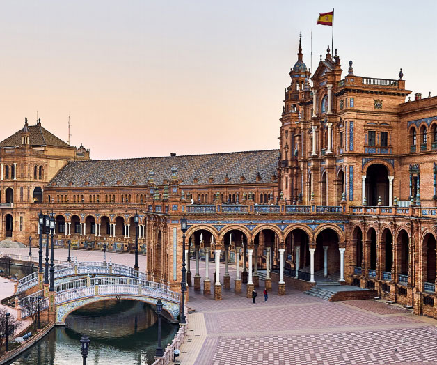 The Plaza de España, Seville