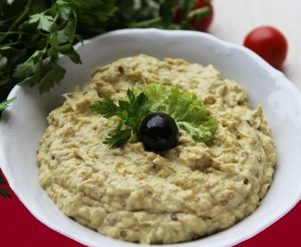 yogurtlu patlican ezmesi
