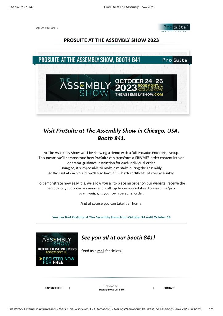The Assembly Show 2023
