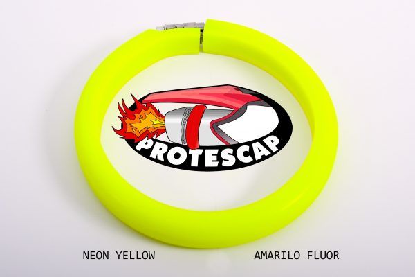 Protector de tubo de escape Protescap amarillo