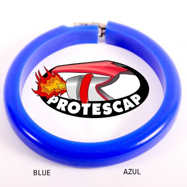 Protector de tubo de escape Protescap azul