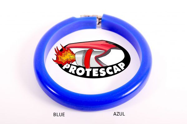 Protector de tubo de escape Protescap azul