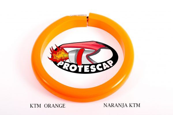 Protector de tubo de escape Protescap KTM orange