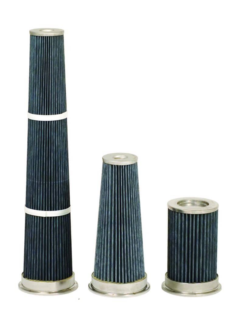 Pleated filter PIAB